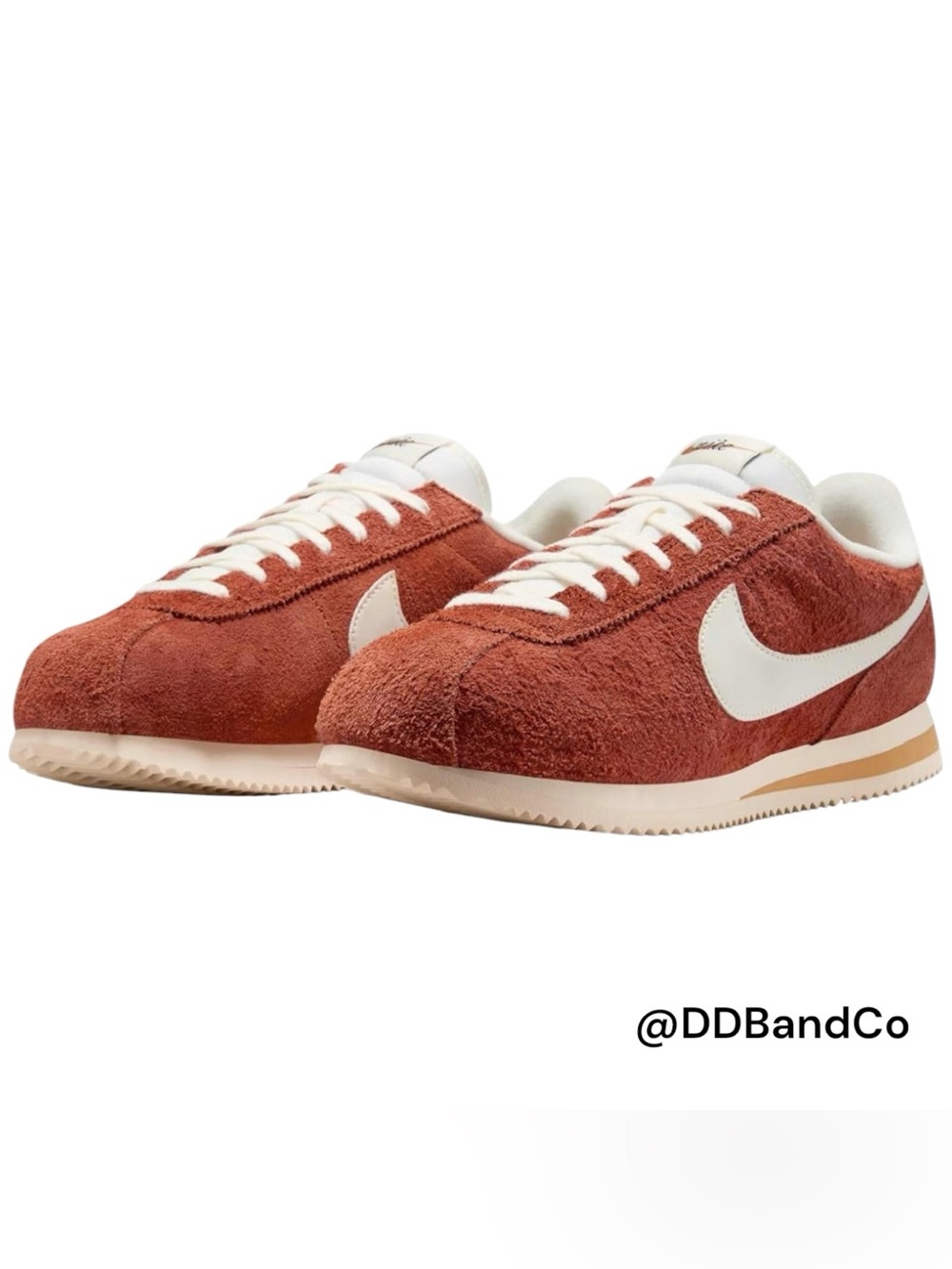 Nike Cortez SE Suede Dark Russet Men's 8 - Picture 1 of 14
